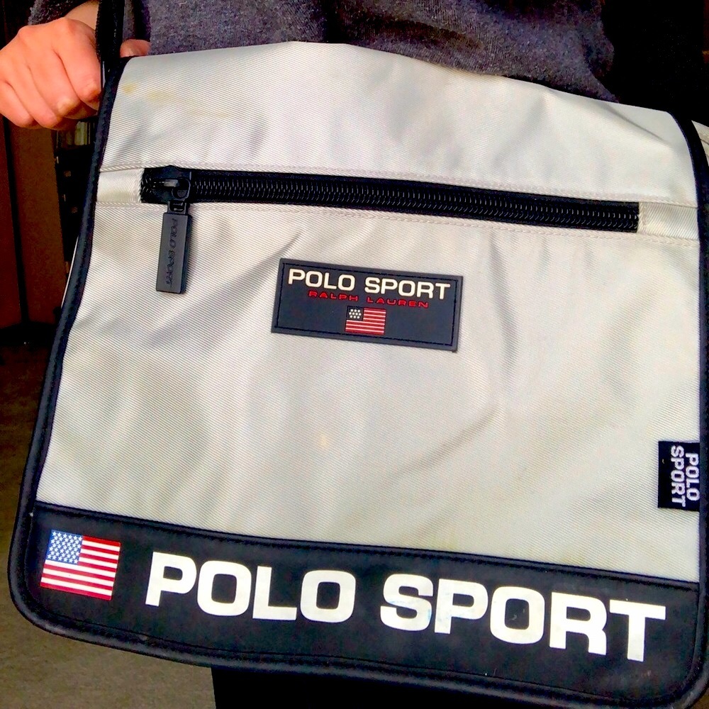 Polo Sport Vintage 90’s Messenger Bag
